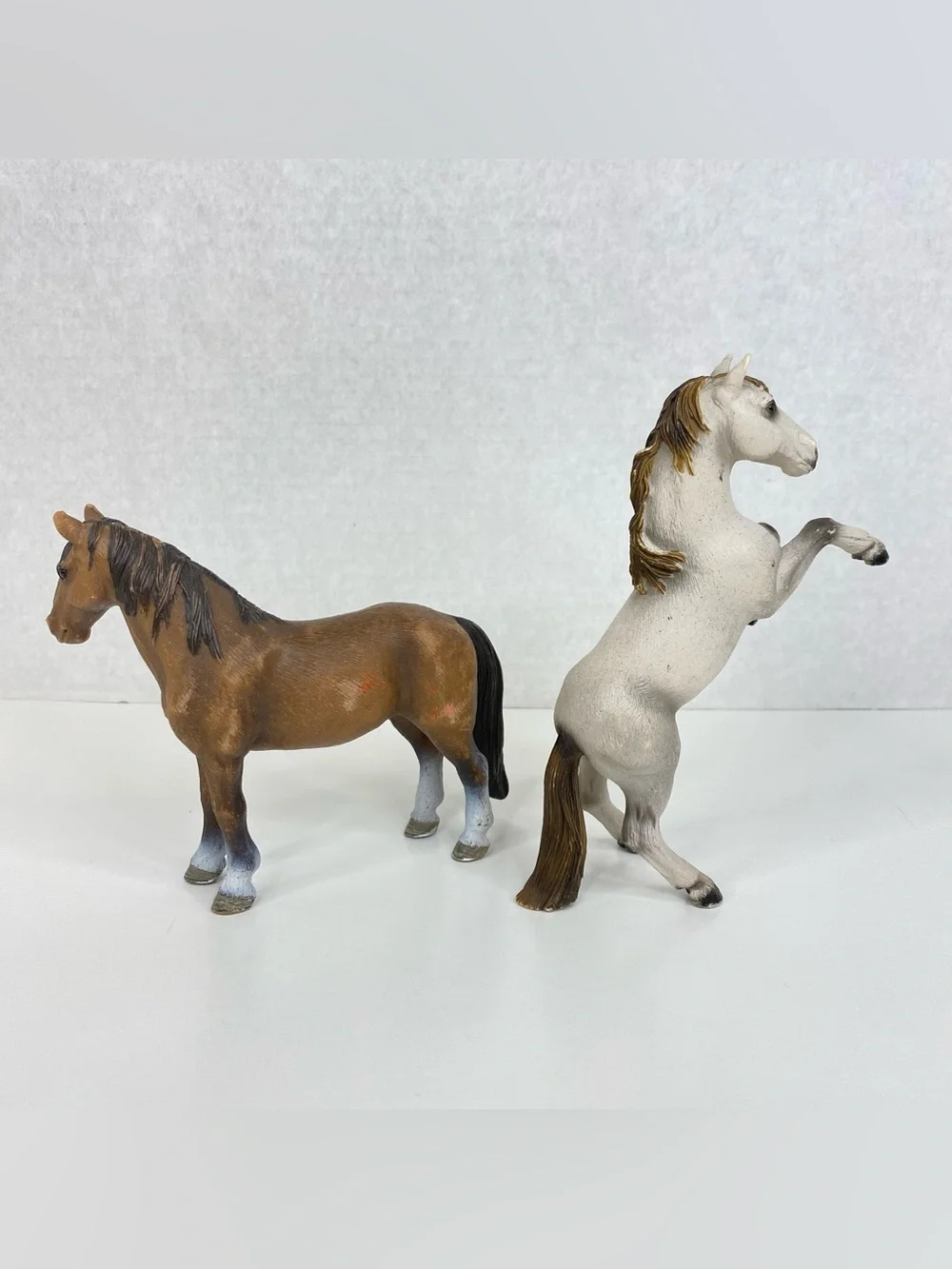 Schleich & Breyer Horse Lot Rearing Mustang Haflinger Lippizaner Unicorn Reeves
